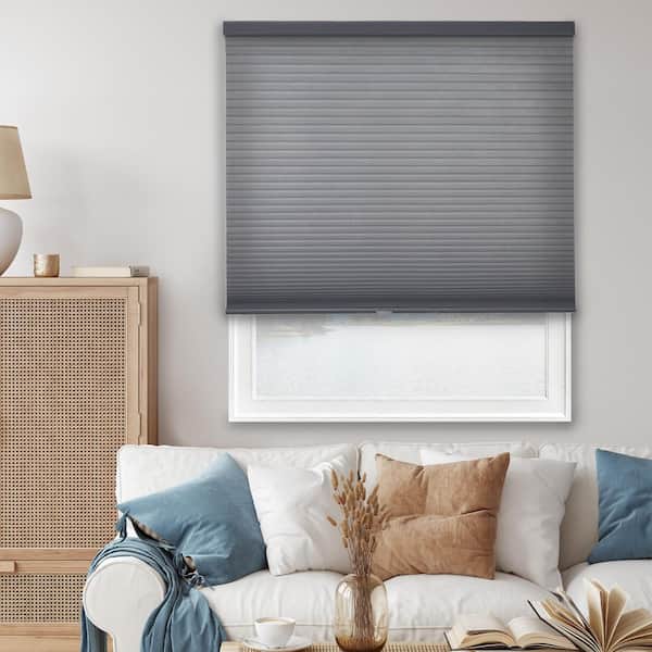 Chicology Cut-to-Size Morning Pebble Cordless Light Filtering Privacy Cellular Shades 62 x 48 in. L