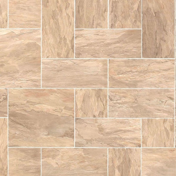 Unbranded Slate Taupe 10 mm T x 15-1/2 in. W x 46-2/5 in. L Click Lock Laminate Flooring (560.56 sq. ft. / pallet)-DISCONTINUED