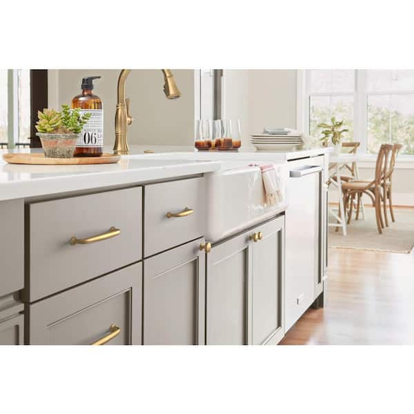 Renown 5-1/16 in. (128mm) Traditional Champagne Bronze Arch Cabinet Pull