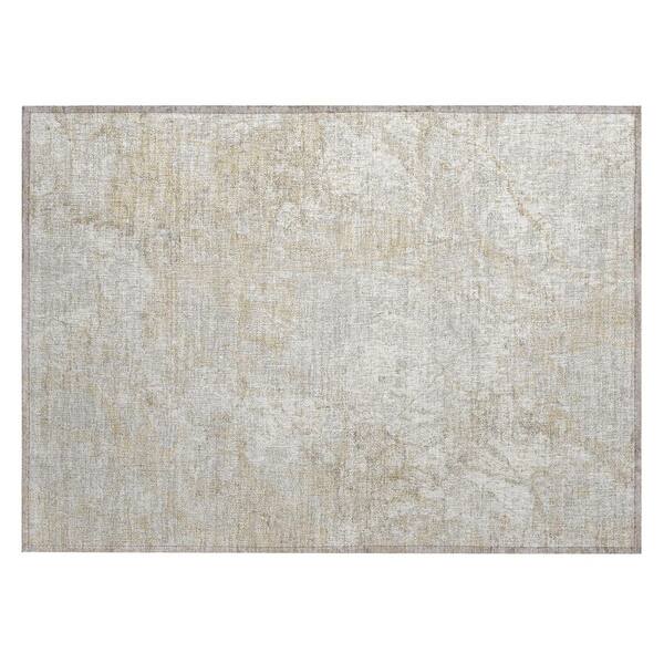Chantille Machine Washable Indoor/Outdoor Abstract ACN3152 Ivory 2 ft. x 3 ft. Accent Rug