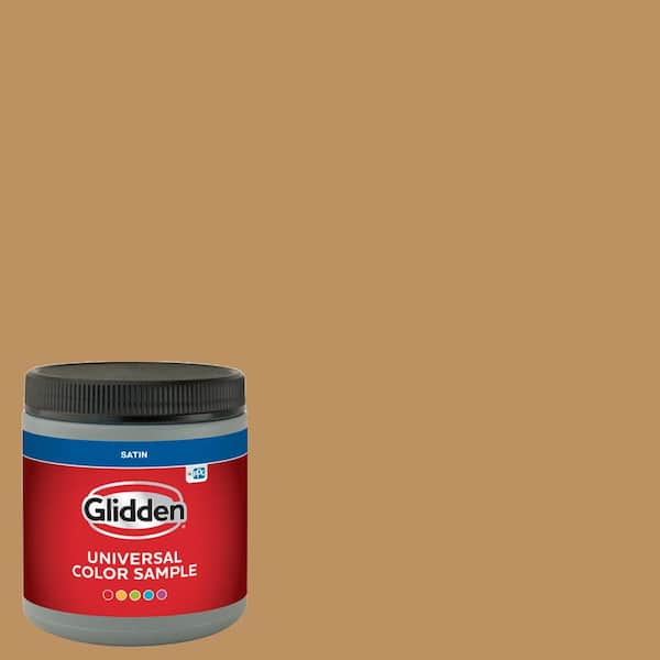 Glidden 8 oz. PPG1089-6 Honey Haven Satin Interior Paint Sample