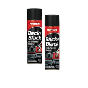 10 oz. Back-to-Black Trim and Plastic Restorer Spray (2-Pack)