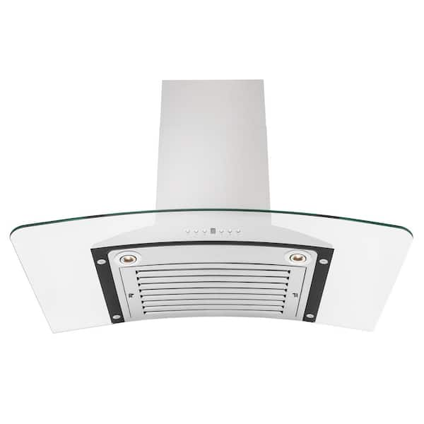 KF236 by Zline Kitchen and Bath - ZLINE Convertible Vent Wall Mount Range  Hood in Stainless Steel (KF2)