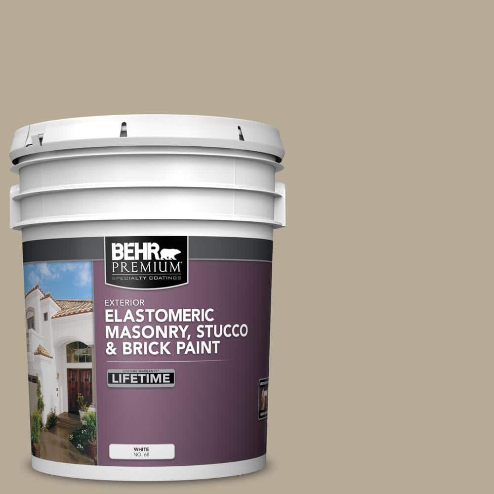 5 gal. #N310-4 Desert Khaki Elastomeric Masonry, Stucco and Brick Exterior Paint price history on PriceWatchPro