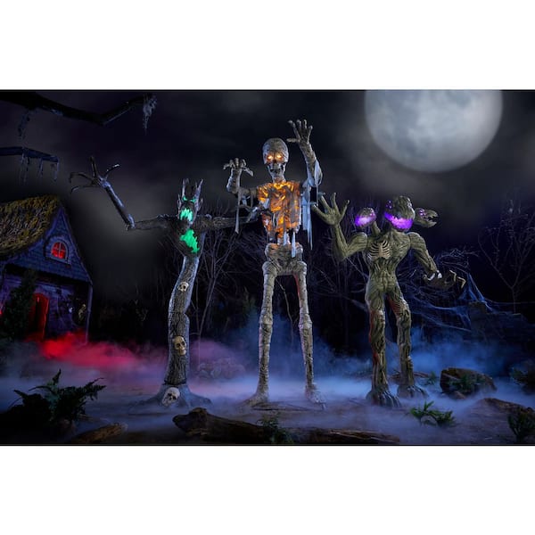 Home Accents Holiday 8 FT Wicked Woods Giant-Sized Animated LED