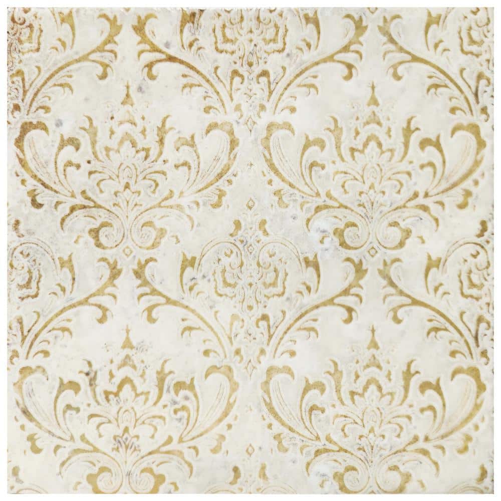 Milano Decor Daman Beige 7-7/8 in. x 7-7/8 in. Ceramic Wall Take Home Tile Sample price history on PriceWatchPro