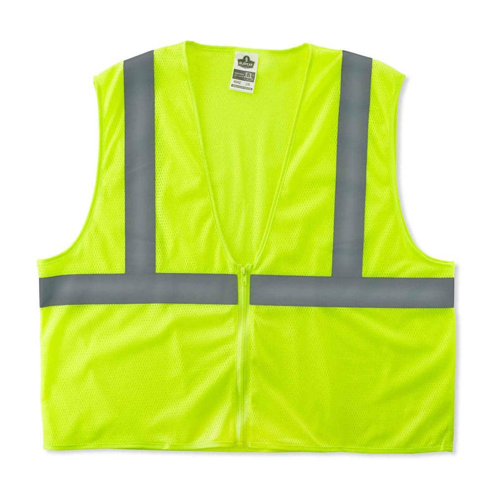 GLoWEAR 4XL/5XL Lime Hi-Vis Type R Class 2 Super Econo Mesh Vest price history on PriceWatchPro