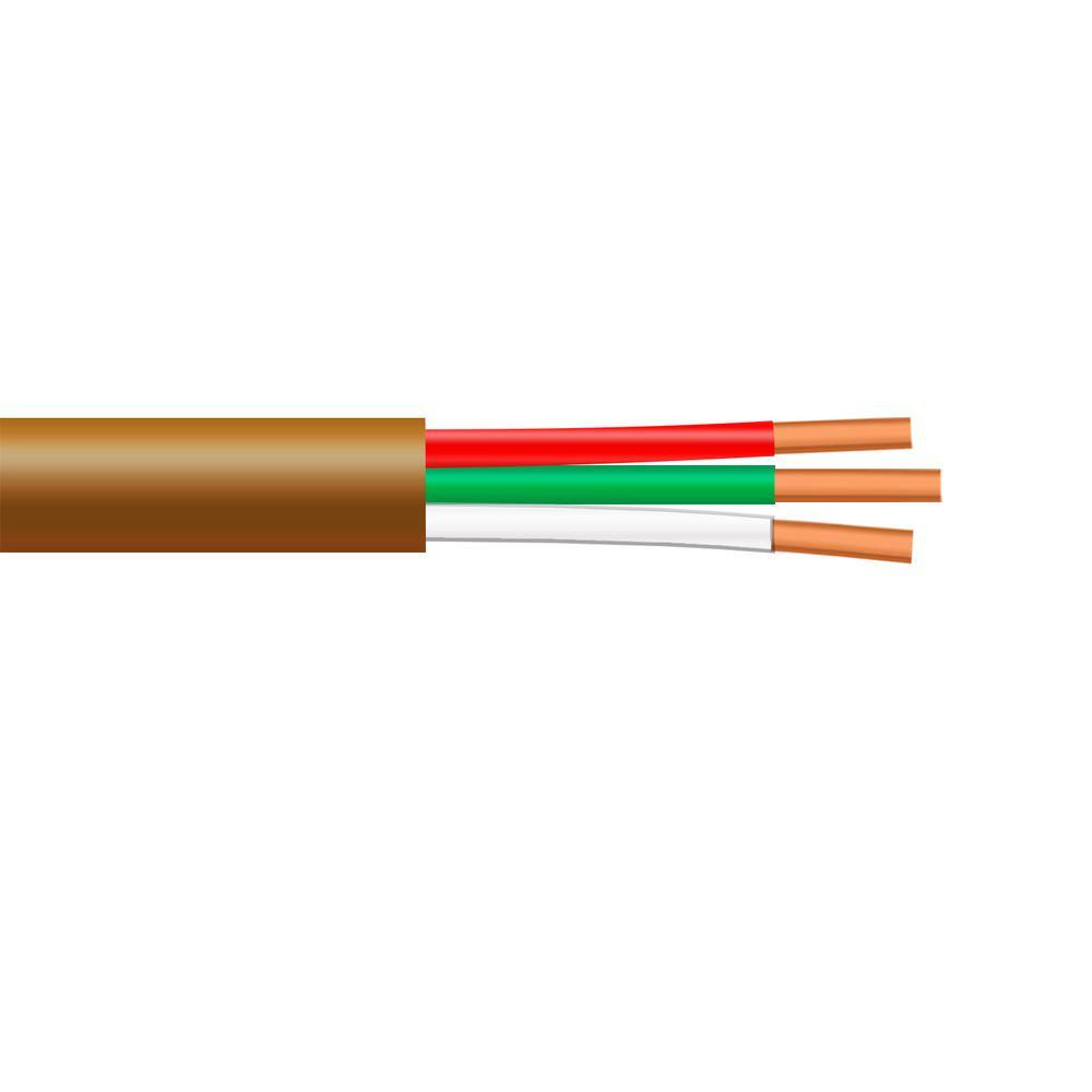18/5 Thermostat Wire 18 Gauge Solid Copper CMR Heating HVAC AC Cable 500FT 