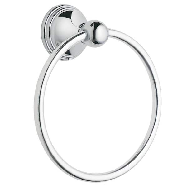 Moen mason chrome towel ring hot sale