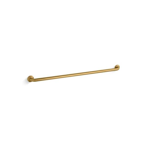 KOHLER Traditional 42 in. ADA Compliant Grab/Assist Bar in Vibrant Brushed Moderne Brass