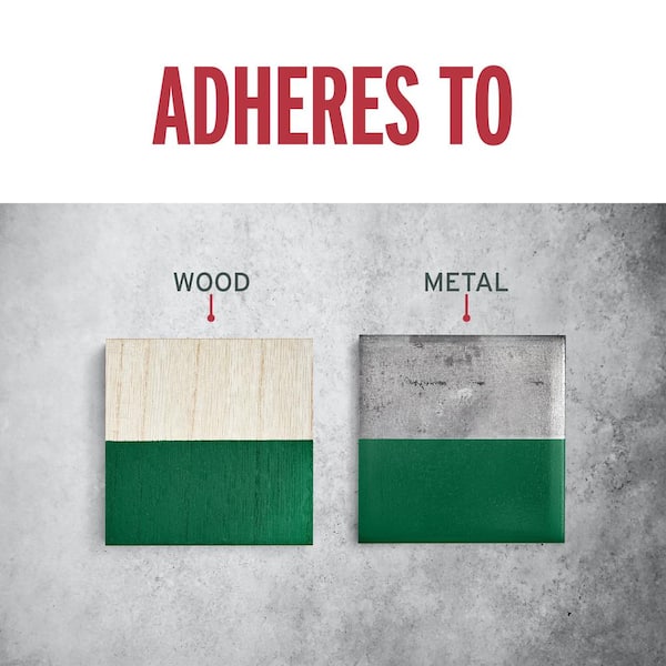 1 qt. Low VOC Protective Enamel Gloss Hunter Green Interior/Exterior Paint (2-Pack)