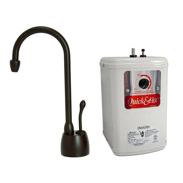 Unbranded Single-Handle Hot Water Dispenser Faucet with Heating Tank in Oil Rubbed Bronze