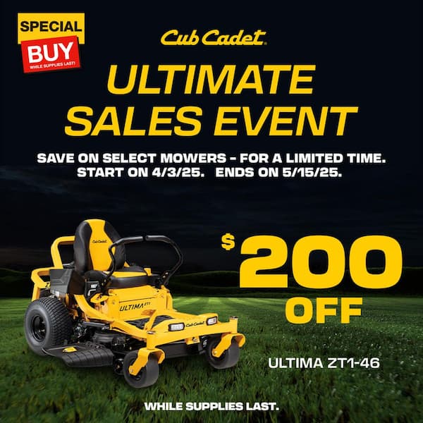 Ultima ZT1 46 in. Fabricated Deck 21.5 HP V-Twin Kawasaki Engine Dual Hydrostatic Drive Gas Zero Turn Riding Lawn Mower