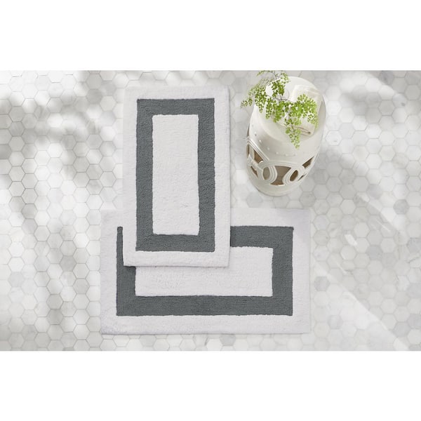 Patterned Quick Dry Bathroom Mat - Living Simply House
