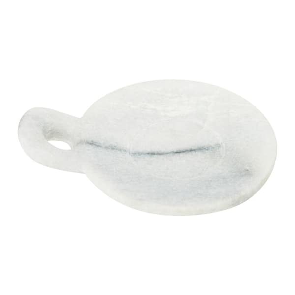 Storied Home Single Round Handle Standard Soap Dish