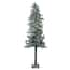 Northlight 8.5 in. Silver Glitter Star Cut-Out Design Christmas Tree ...