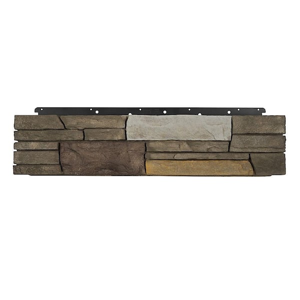 Boral 8 in. x 36 in. Versetta Stone Corner Ledgestone Sterling Siding (6-Bundles)