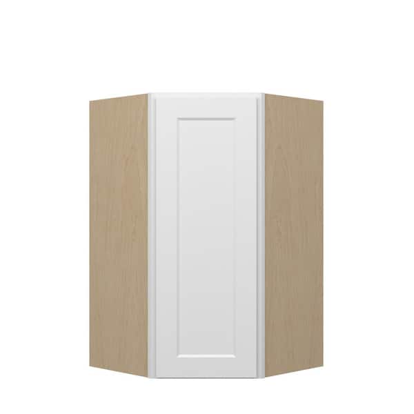 Norfolk Assembled 15 in. W x 42 in. H x 12 in. D Plywood Wall Cabinet in Painted White