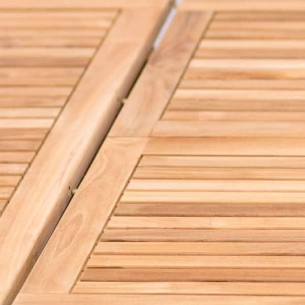 Newcastle 9-Piece Teak Patio Dining Set