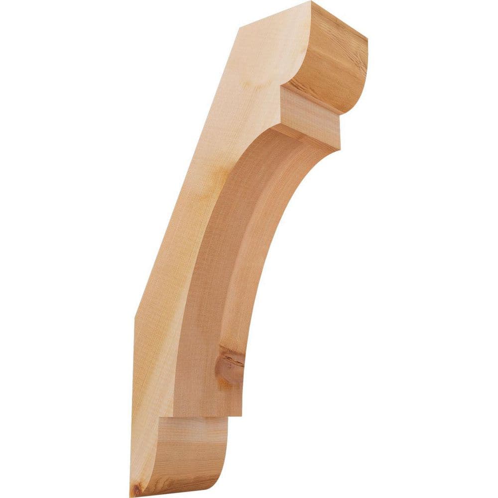 "5 1/2""W x 12""D x 24""H Olympic Smooth Knee Brace, Western Red Cedar" price history on PriceWatchPro