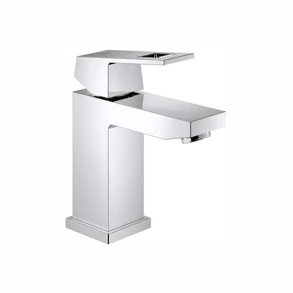 Eurocube Single Hole Single-Handle Low Arc 1.2 GPM Bathroom Faucet in StarLight Chrome