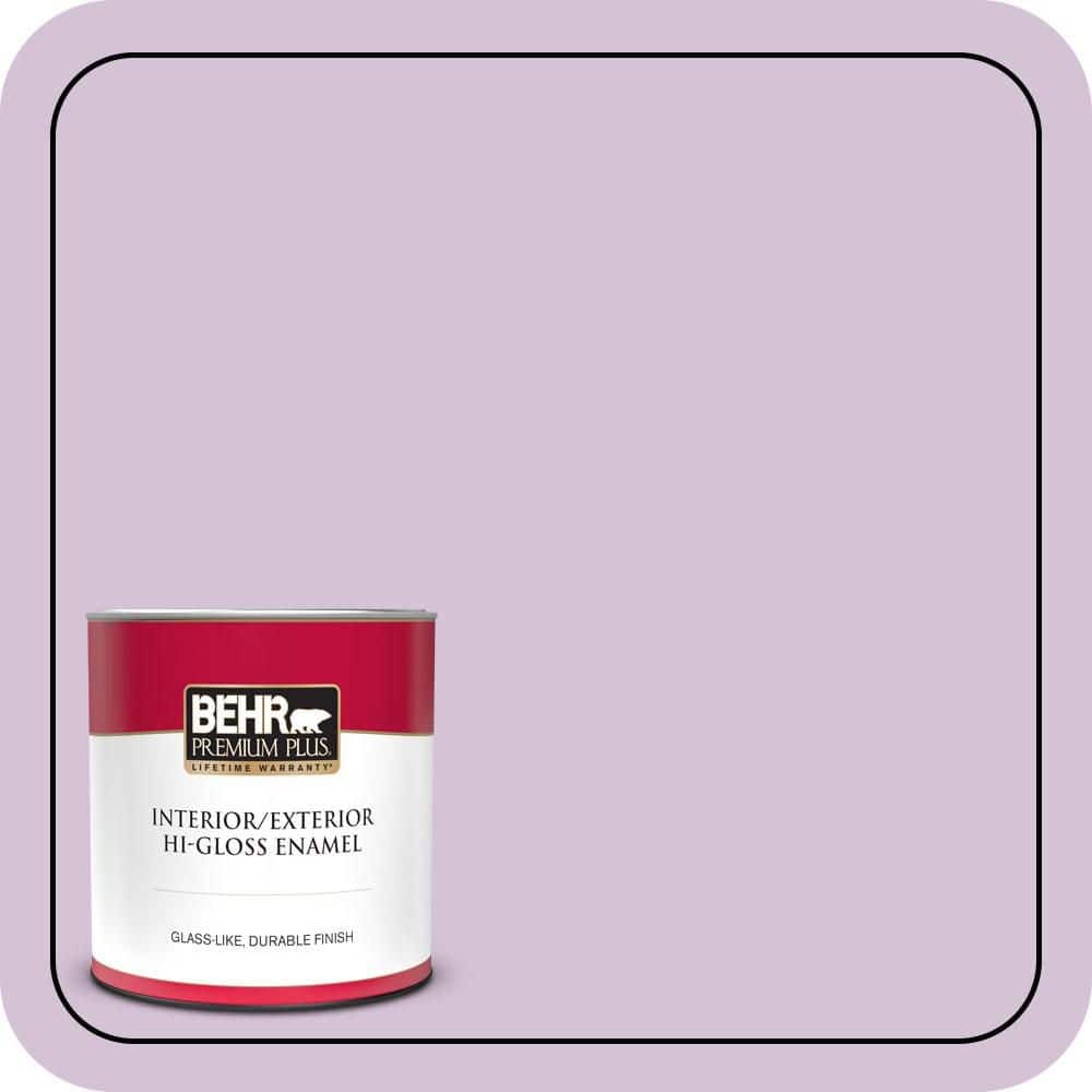1 qt. #M100-2 Seedless Grape Hi-Gloss Enamel Interior/Exterior Paint & Primer price history on PriceWatchPro