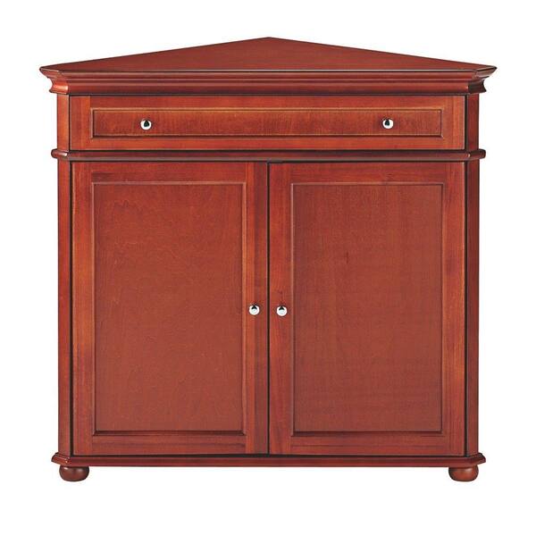 Home Decorators Collection Hampton Harbor Solid Hazel Brown Storage Cabinet