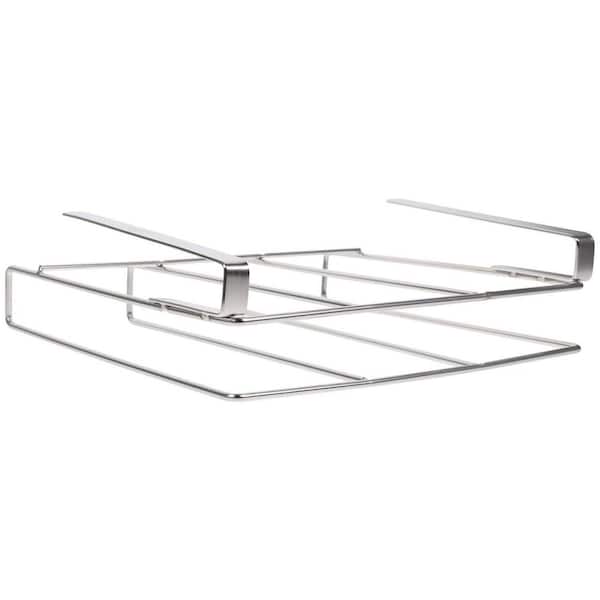 10.06 in. D x 10.06 in. W x 3.24 in. H Metal Hanging Cutting Board Stand, Stainless Steel Chopping Board Rack