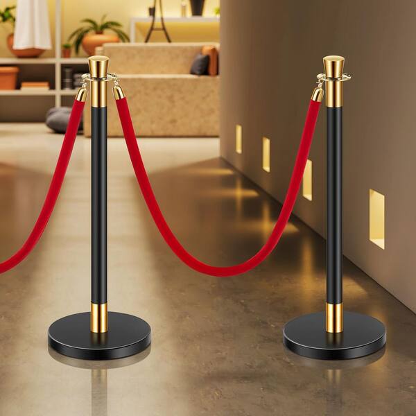 Rope Barrier Cone 36 In Overall Height Safety Cones, Posts & Barriers ...