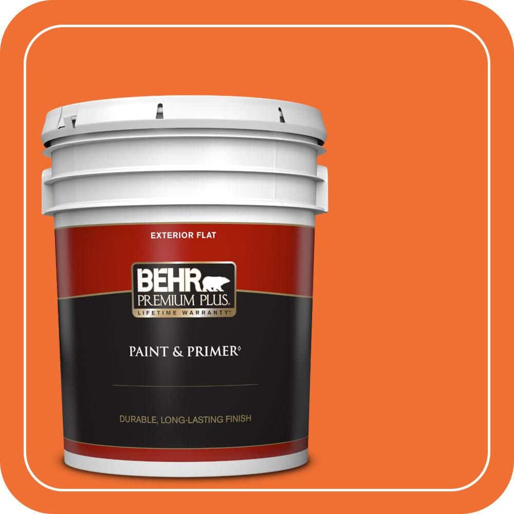 5 gal. #S-G-240 Dragon Fire Flat Exterior Paint & Primer price history on PriceWatchPro