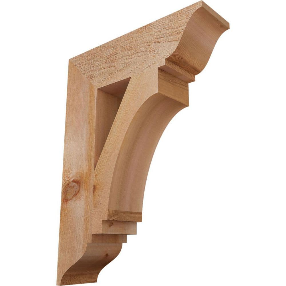 6 in. x 30 in. x 22 in. Western Red Cedar Imperial Traditional Rough Sawn Bracket price history on PriceWatchPro