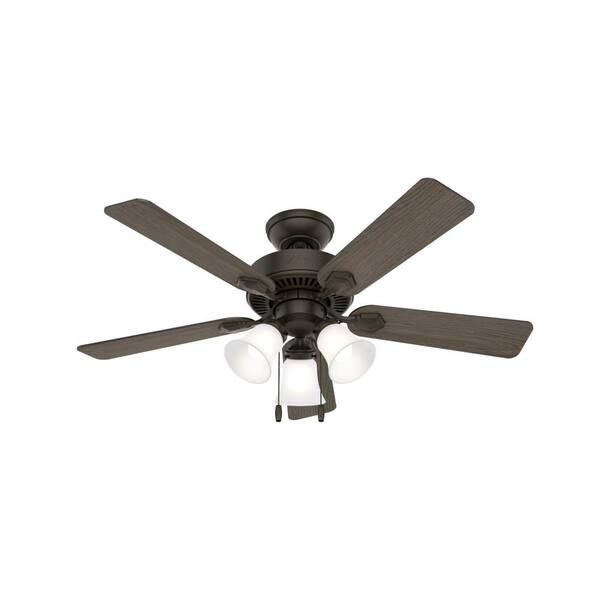 Hunter Swanson 44 In Led Indoor New, Mobile Home Ceiling Fans