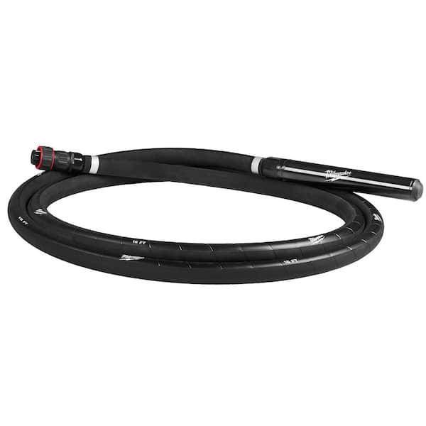 Milwaukee MX FUEL High Cycle Concrete Vibrator 16 ft. Whip with 1.75 in. Head