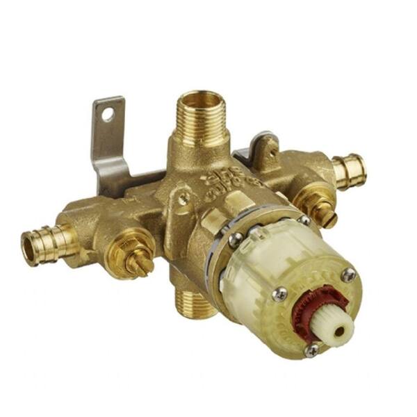 American Standard 1/2 in. Pressure Balance Rough Valve with PEX Inlets and Universal Outlets System with Screwdriver Stops