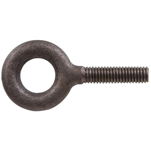 3/8-16 in. Forged Steel Machinery Eye Bolt in Plain Pattern (1-Pack)