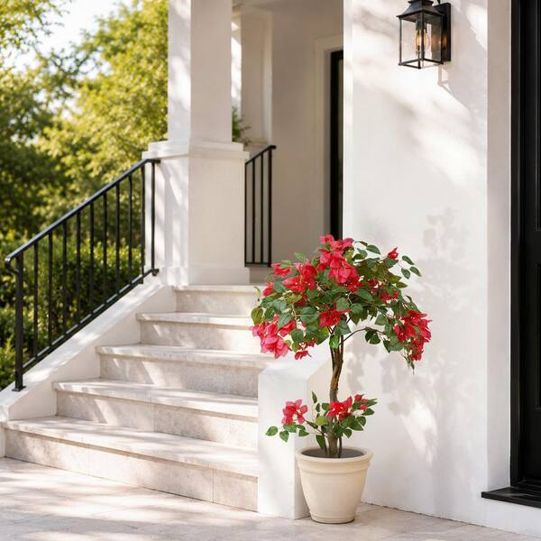 Vitalismo 3 ft. Artificial Bougainvillea Tree Faux Flowering Plant