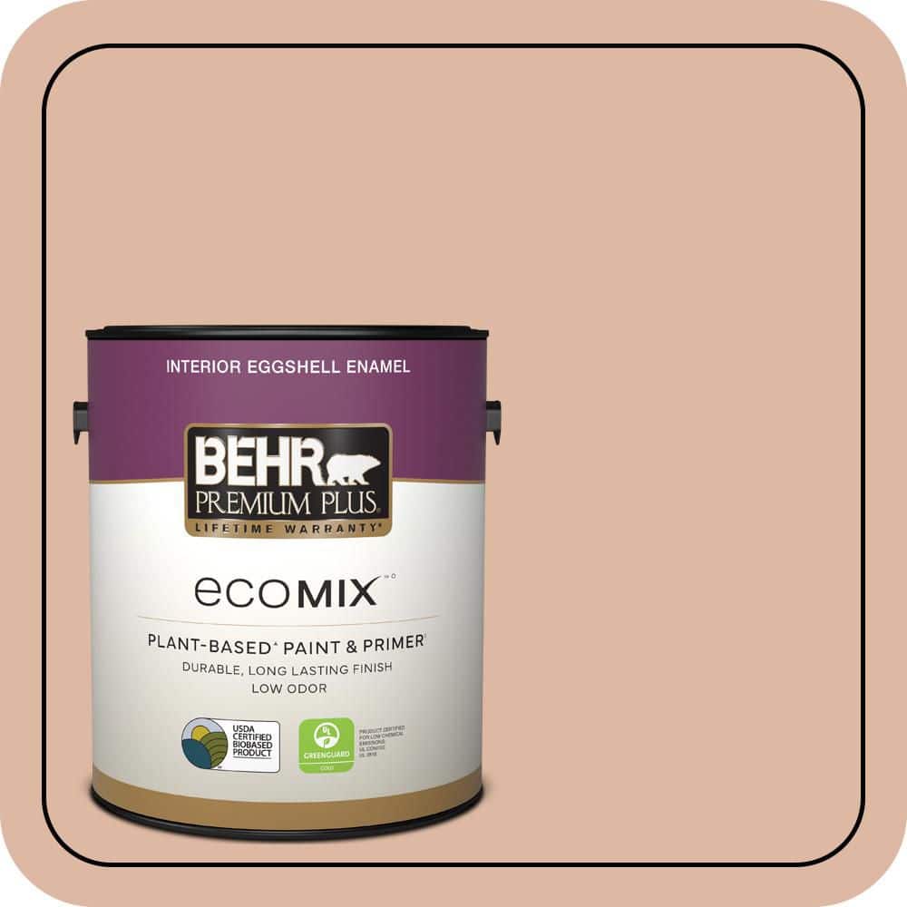 1 gal. #ECC-60-1 Coral Bay Eggshell Enamel EcoMix Plant-Based Interior Paint & Primer price history on PriceWatchPro