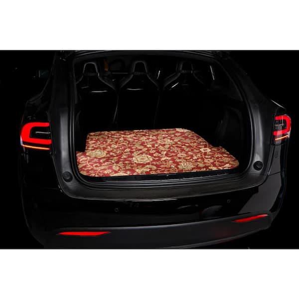 2014 Passenger & Rear Floor GGBAILEY D50387-S1A-RD-IS Custom Fit Car Mats for 2013 2015 BMW X1 Red Oriental Driver 
