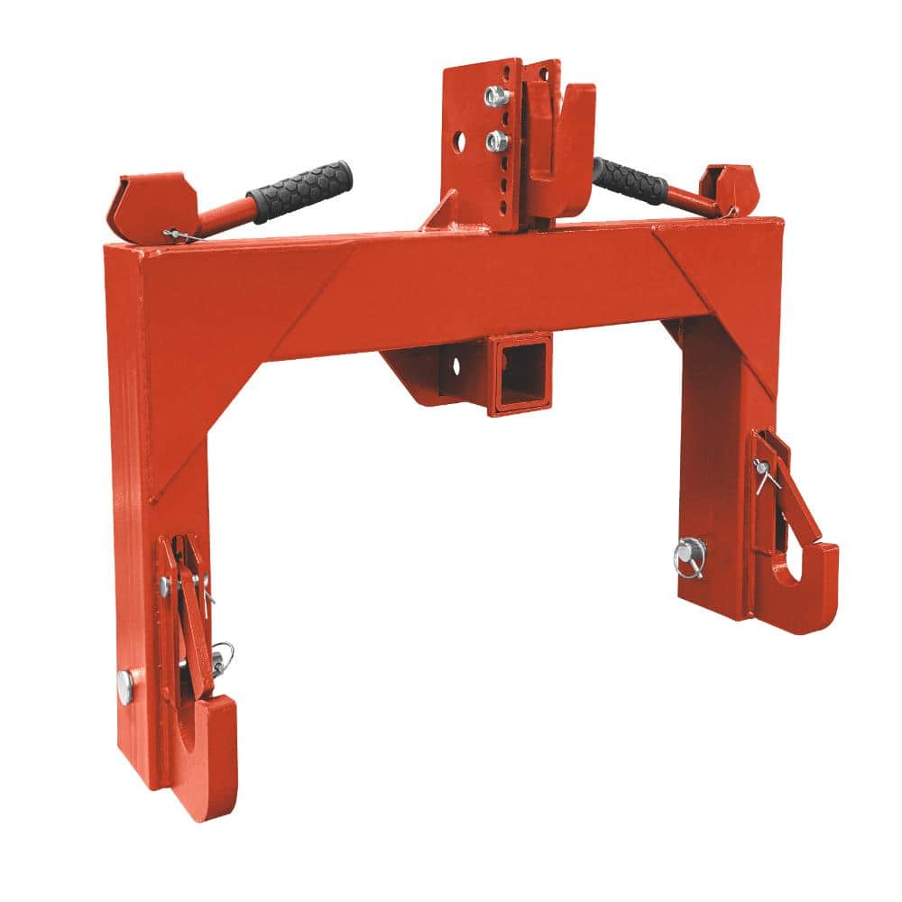"3 Point Quick Hitch for Category 1 Tractor, 3000 Lbs Capacity with 2"" Receiver Hitch, 5-Level Adjustable Bolts" price history on PriceWatchPro