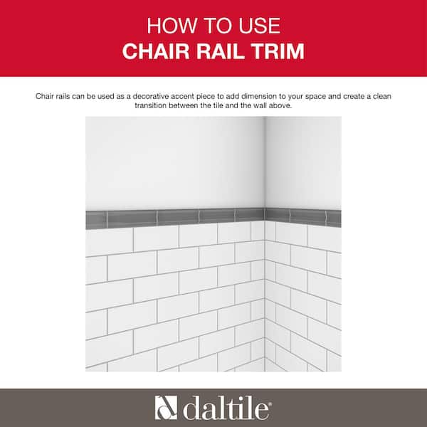 Tile Ril Chair Rail Tile Kitchen
