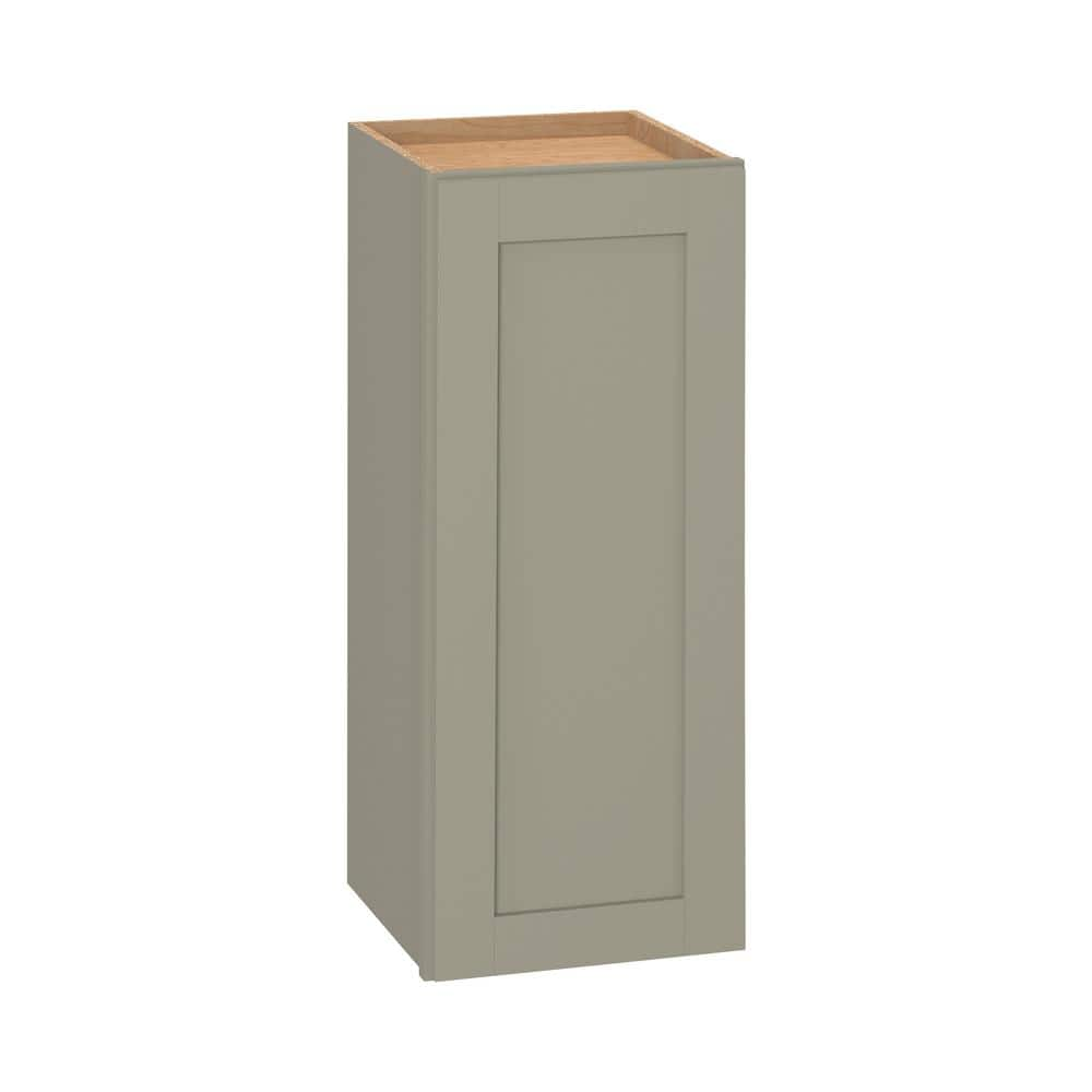 Hampton Bay Westfield Dusk Gray Shaker Stock Assembled Wall Kitchen ...