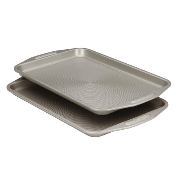 2-Piece Gray Nonstick Bakeware Set