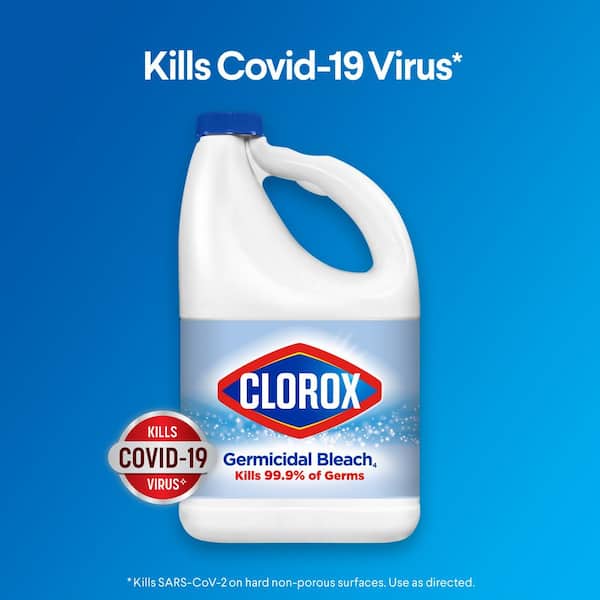 Clorox 121 Oz Concentrated Germicidal Liquid Bleach Cleaner 2 Pack C 311787187 The Home Depot Clorox 121 Oz Concentrated Germicidal, Extend A Finish Chandelier Cleaner 32 Oz Home Depot