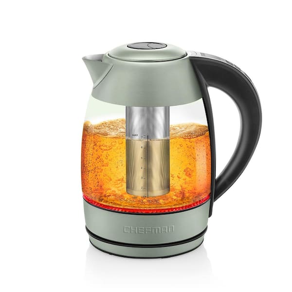 Chefman Electric Glass Kettle With Removable Tea Infuser Review and Useful  Tips 