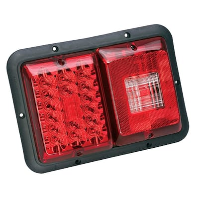 Recessed LED Taillight #84 - Double w/ Backup