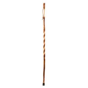 48 in. Twisted Hickory Walking Stick