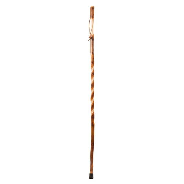 Brazos Walking Sticks 58 in. Twisted Hickory Walking Stick