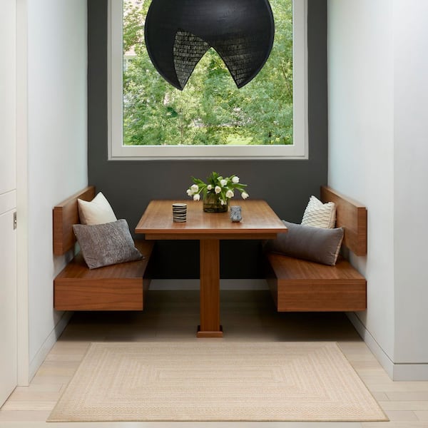 Tulum Cream 3 ft. x 5 ft. Linear Contemporary Area Rug