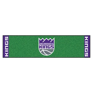 NBA Sacramento Kings 1 ft. 6 in. x 6 ft. Indoor 1-Hole Golf Practice Putting Green