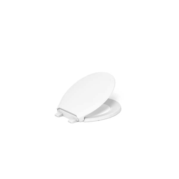 Rutledge Round Closed Front Toilet Seat in White